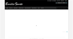Desktop Screenshot of emillosanto.com